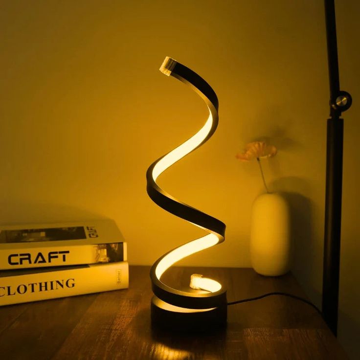 SpiralGlow Lampe